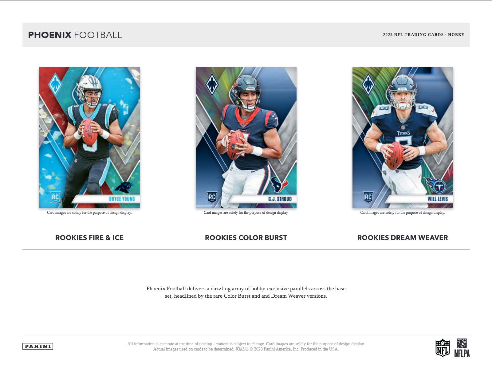 2023 Panini Phoenix Football Hobby Box